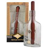 True Genius Grecian Bottle Glass Brain Teaser
