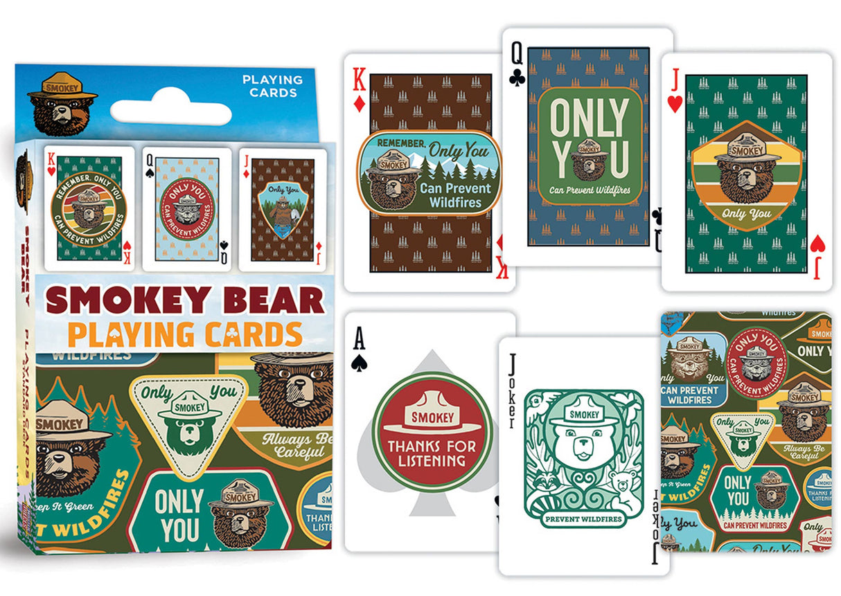Smoky Bear Playing Cards  - 54 Card Deck