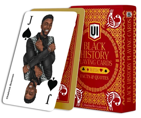 Black History Playing Cards (Red)