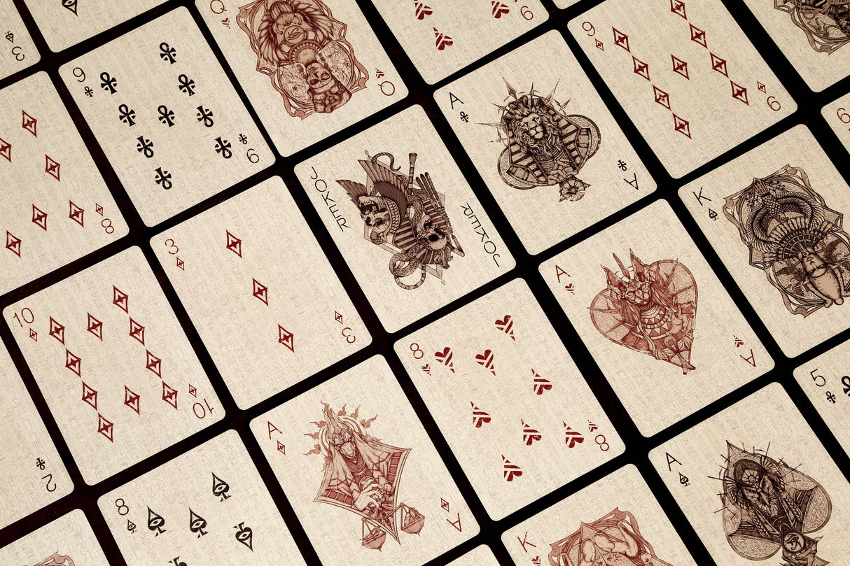 Egyptian Mythology Playing Cards