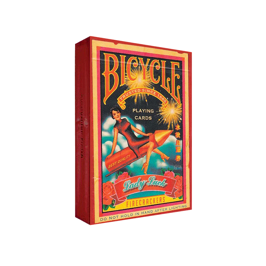 Bicycle Fireworks Playing Card Set including Kaleidoscope Protector Case