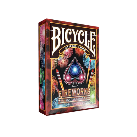 Bicycle Fireworks Playing Card Set including Kaleidoscope Protector Case