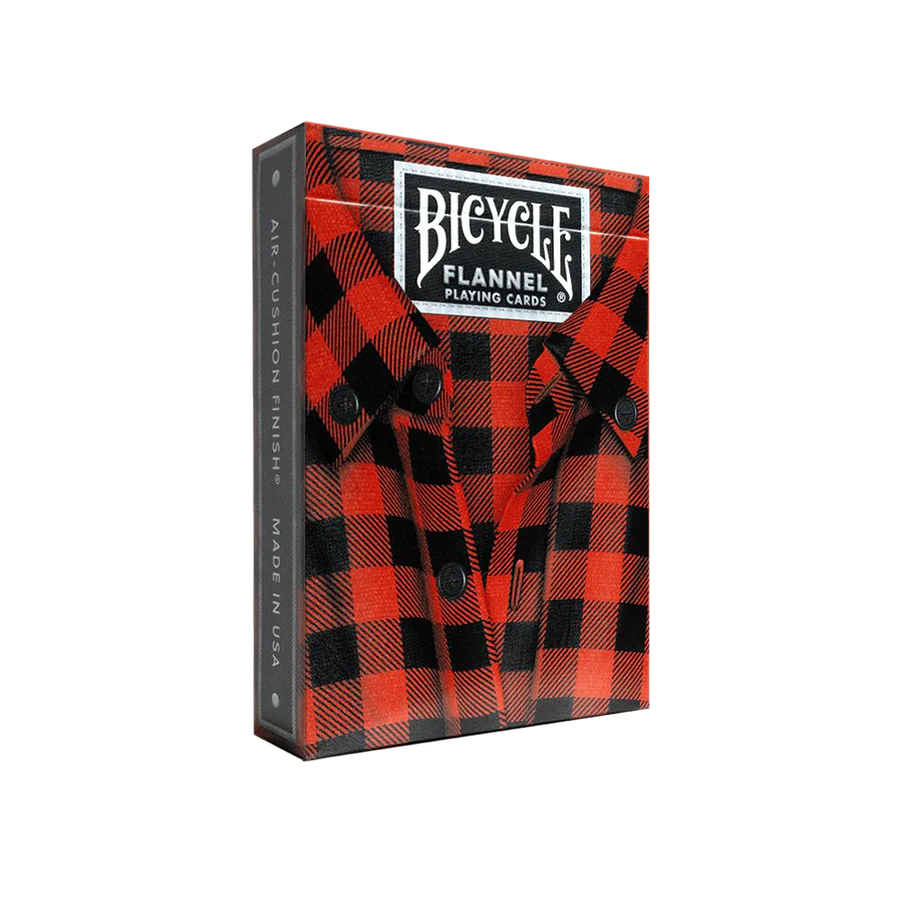 Bicycle Denim & Flannel Playing Card Set including Kaleidoscope Protector Case