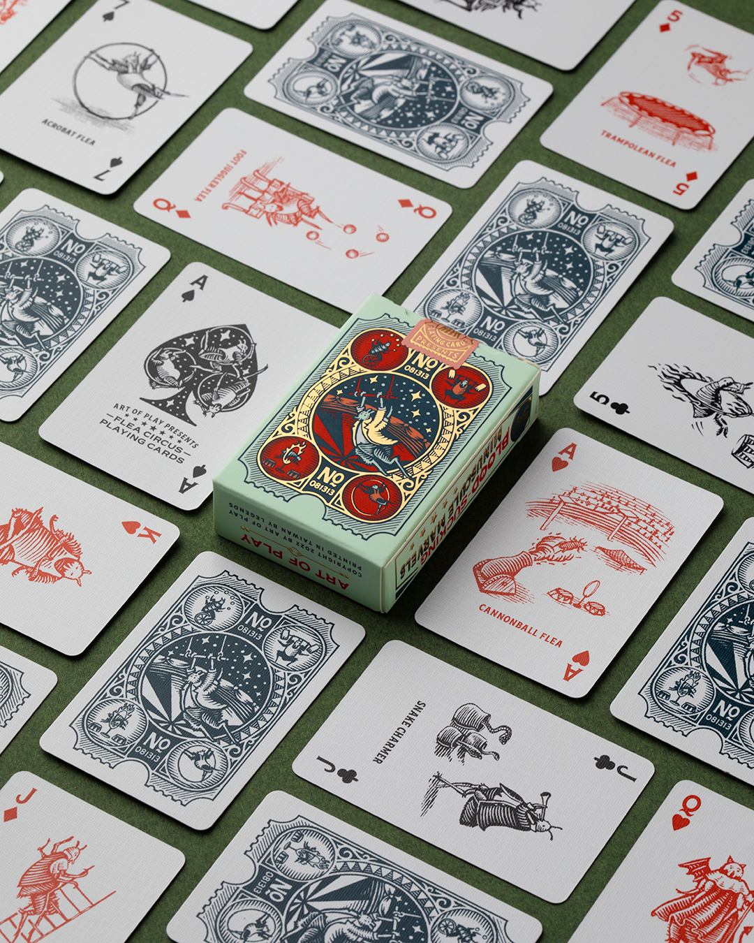 Flea Circus Playing Cards