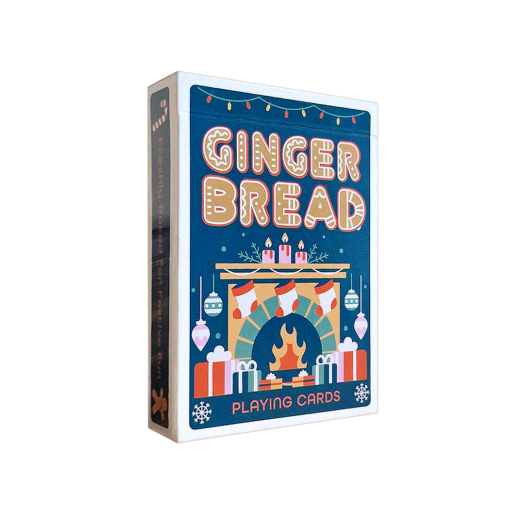 Gingerbread Christmas Playing Cards