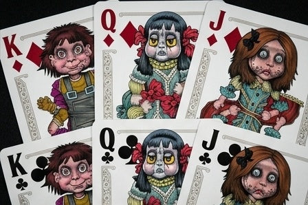 Haunted Dolls Playing Cards