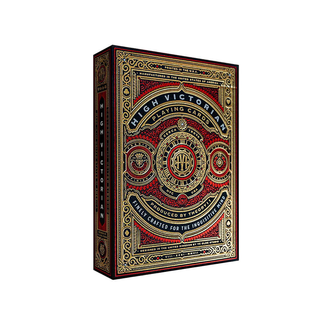 High Victorian (Red) Playing Cards by theory11