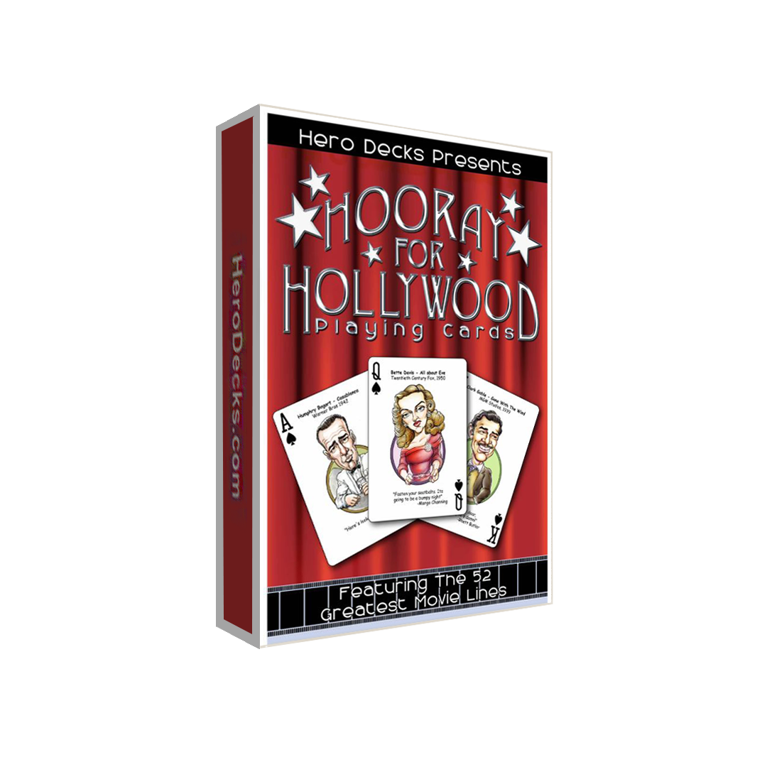 Hooray for Hollywood Playing Cards of the Greatest Movie Lines