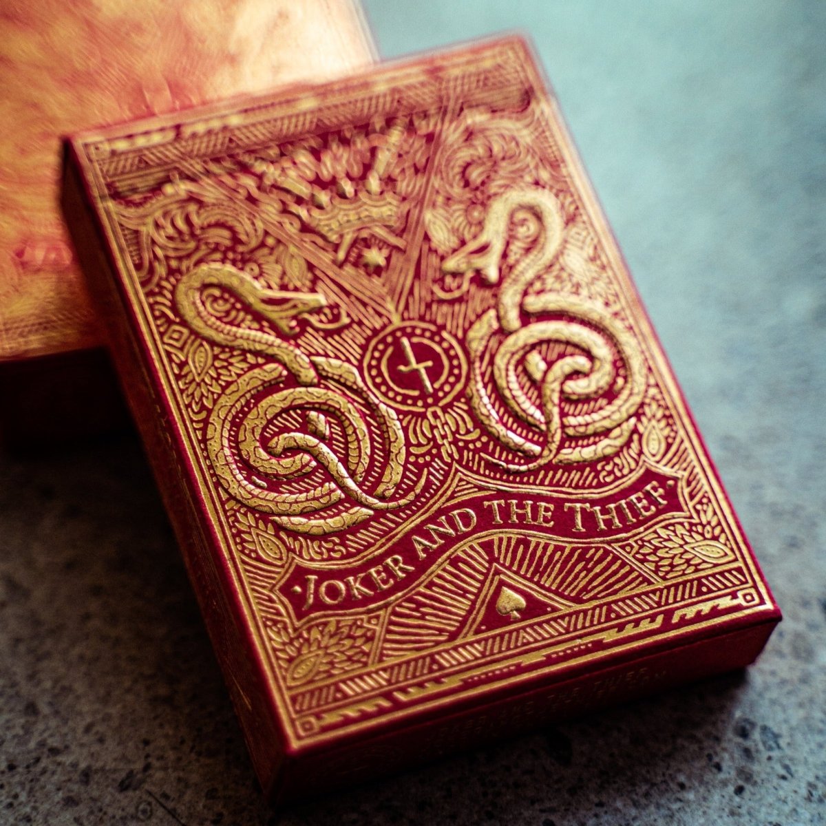 Joker and the Thief: Blood Red Edition Playing Cards