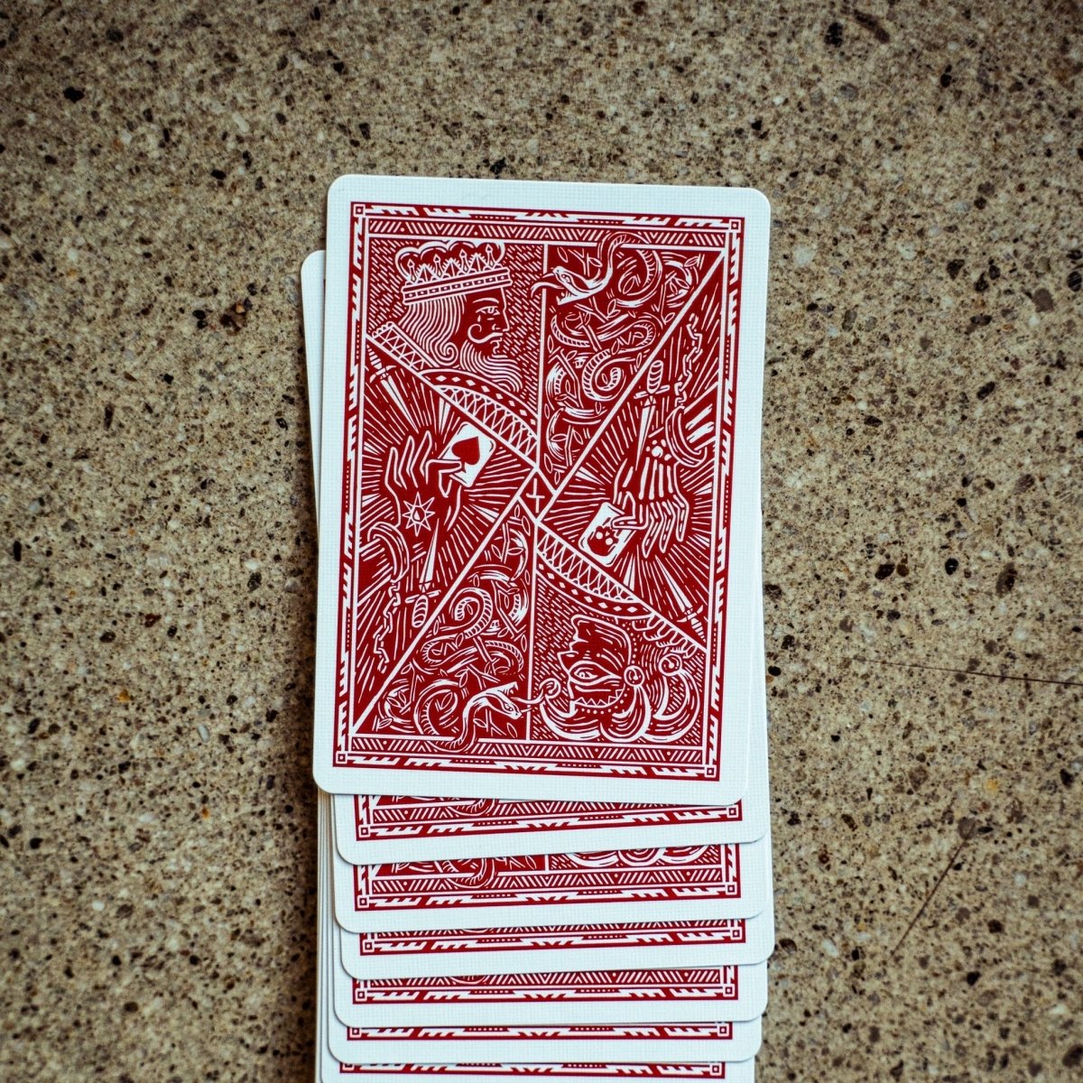 Joker and the Thief: Blood Red Edition Playing Cards