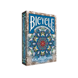 Bicycle Kaleidoscope Blue Playing Cards