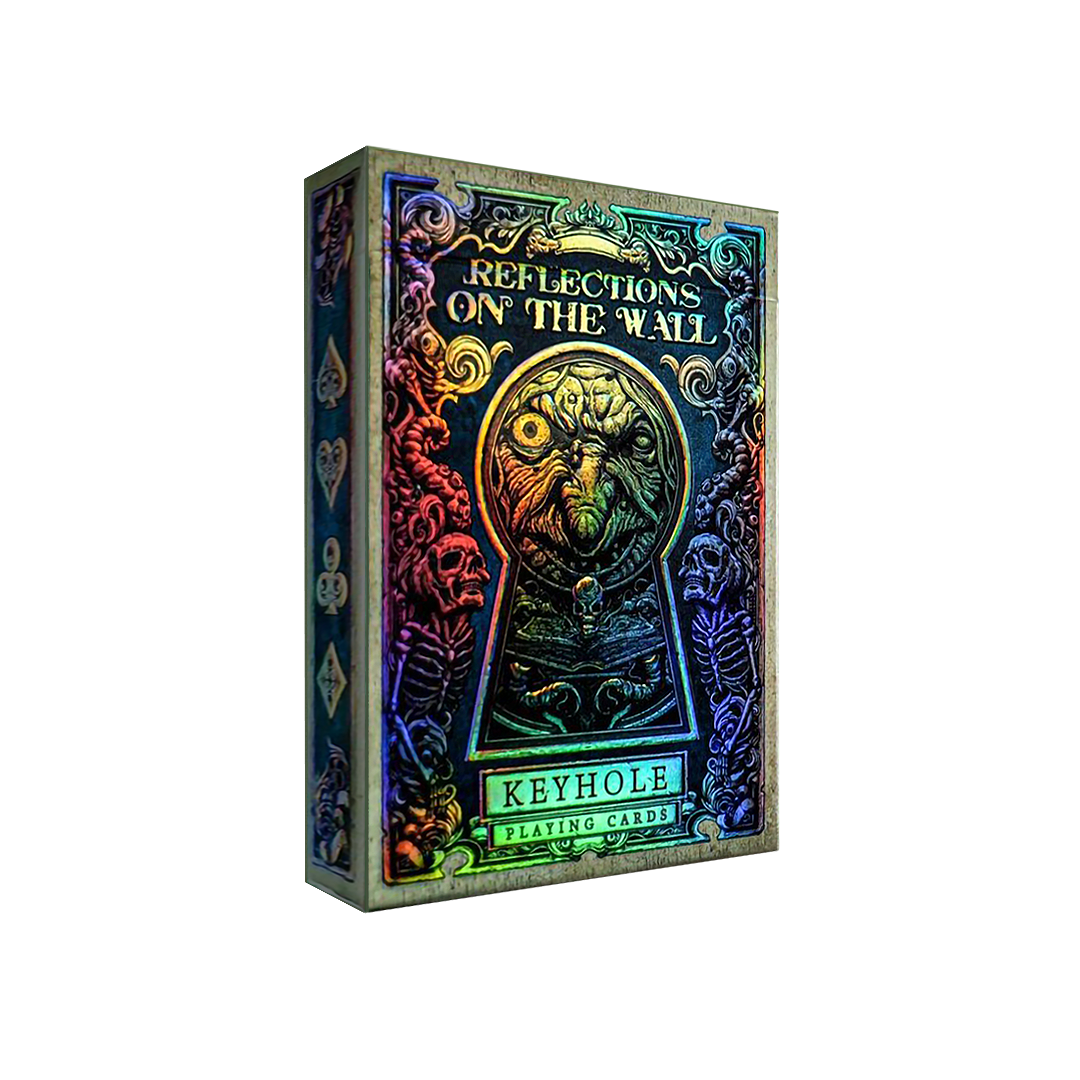 Keyhole Reflections on the Wall Playing Cards