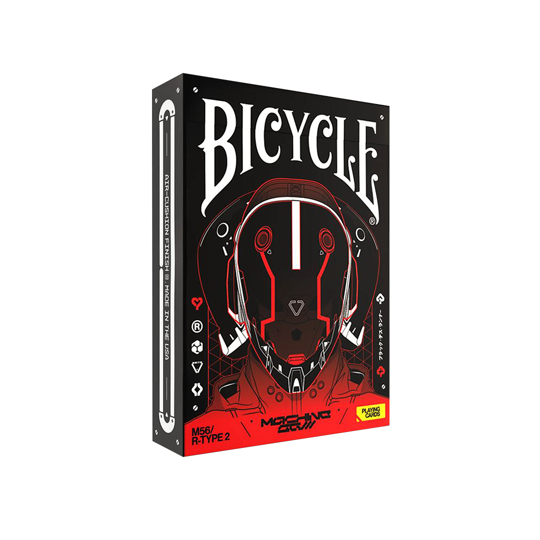Bicycle Machine56 R-TYPE/2 Black Playing Cards