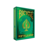 Bicycle Metalluxe Green 2022 Playing Cards