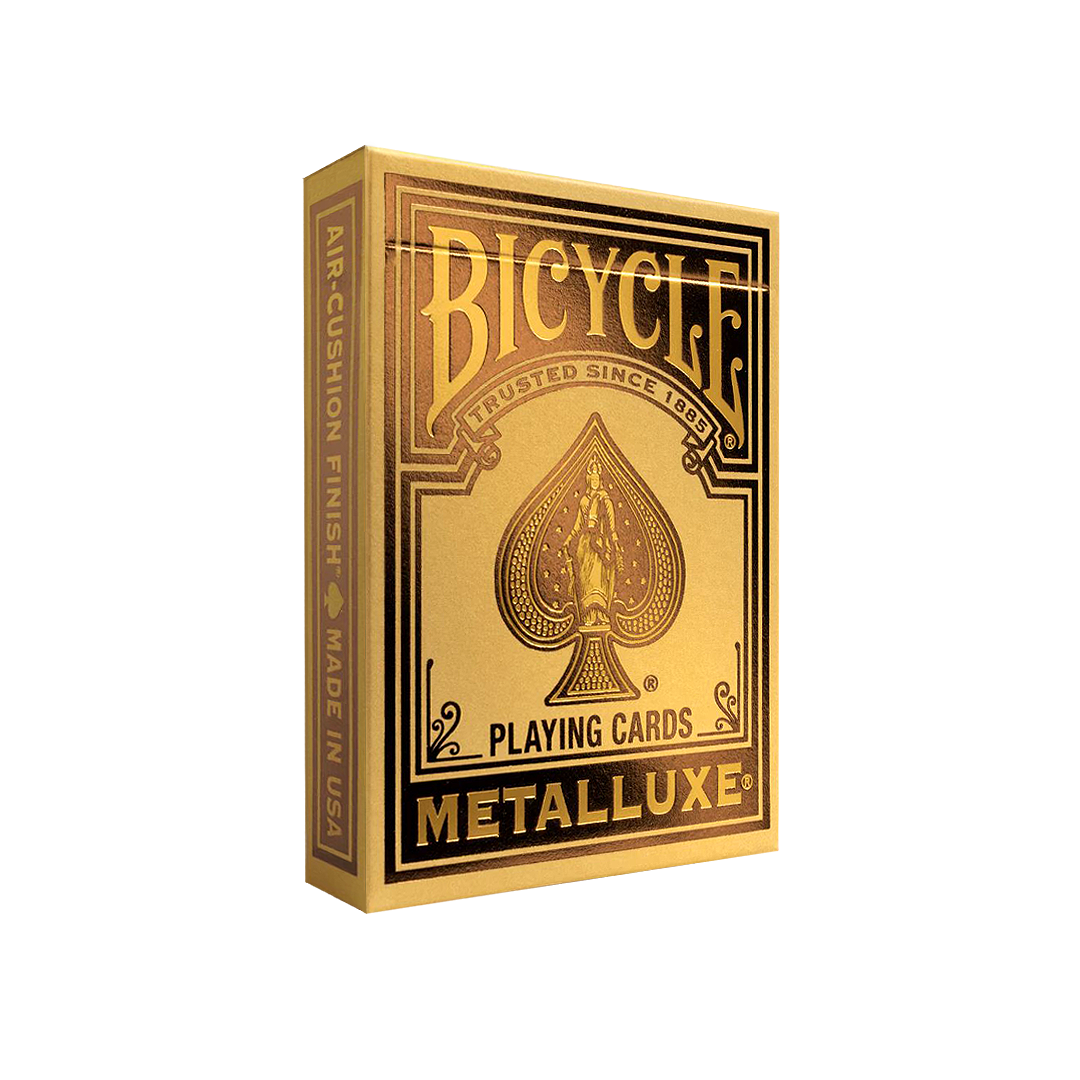 Bicycle Metalluxe Gold 2022 Playing Cards