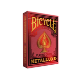 Bicycle Metalluxe Red 2022 Playing Cards