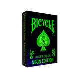 Bicycle Neon Rider Back Green-Glo Deck Playing Cards