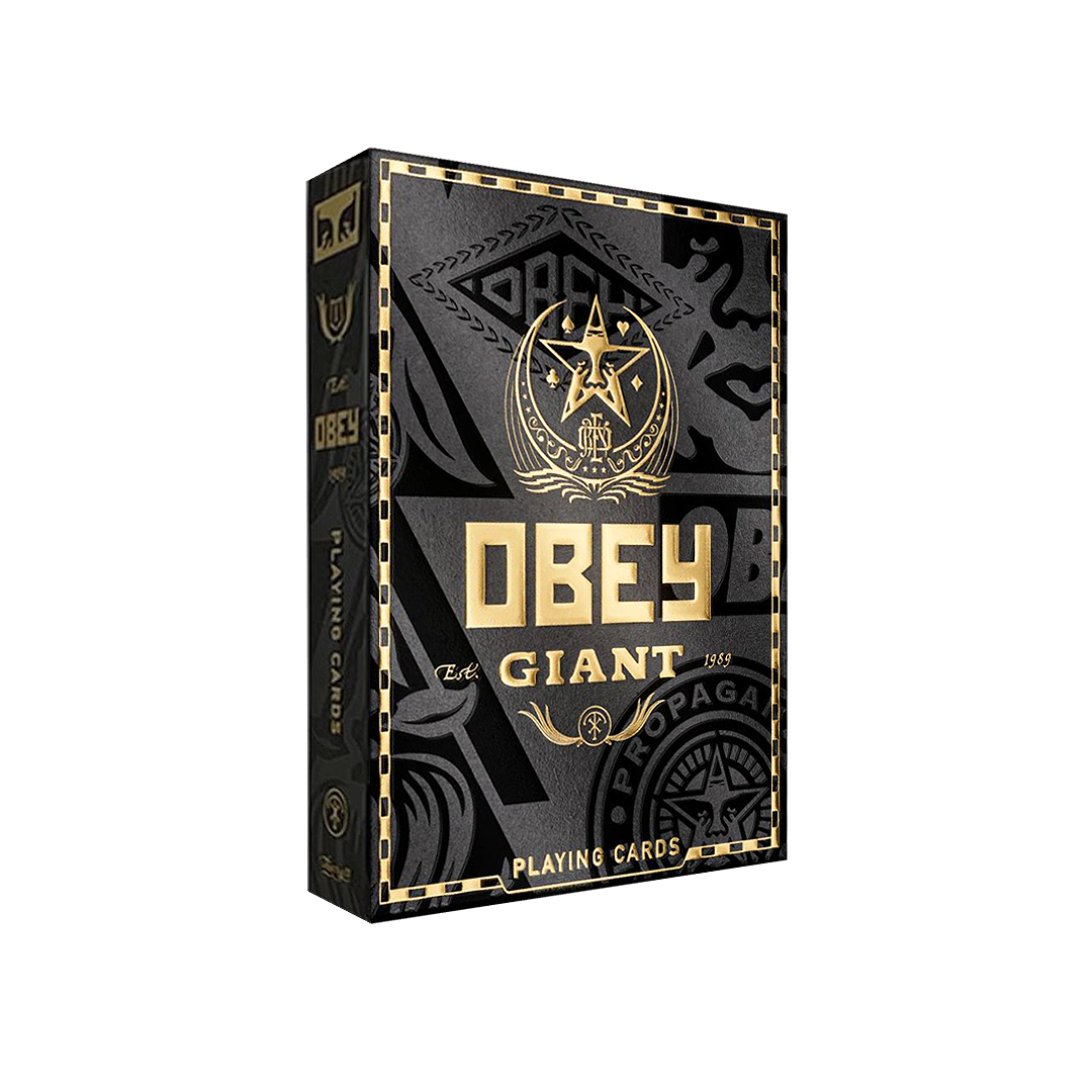 Obey Gold Edition Playing Cards