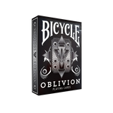 Baraja Bicycle Oblivion con errores de impresión de 1st Run (blanca) de Collectable Playing Cards