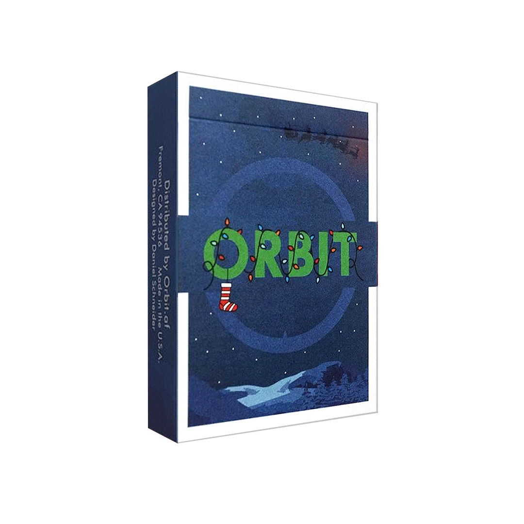Orbit Christmas Playing Cards