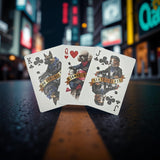 Biker Dogs Playing Cards
