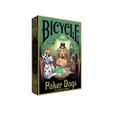 Bicycle Poker Dogs Playing Cards (1000 Deck Club)