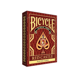 Bicycle Red Castle Playing Cards by Collectable Playing Cards