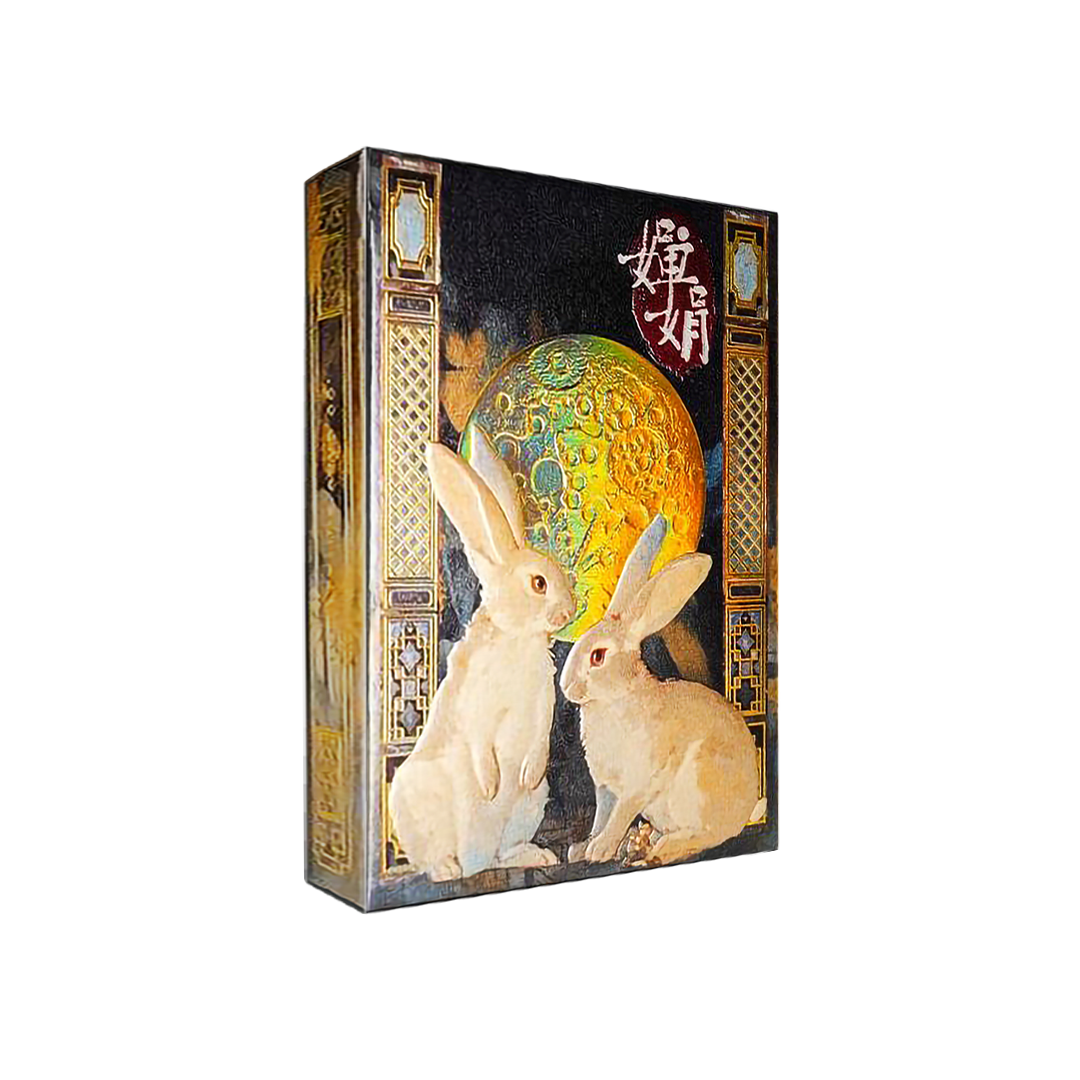 Round Moon Playing Cards