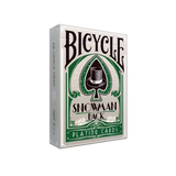 Bicycle Snowman (Green) Playing Cards - Christmas