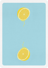 Squeezers V2 Alex Lemonade Stand Organic Playing Cards (Rare)