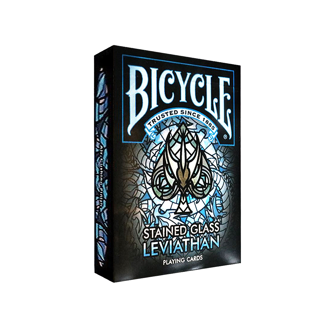 rare bicycle cards Bicycle Stained Glass Leviathan Playing Cards (Rare)
