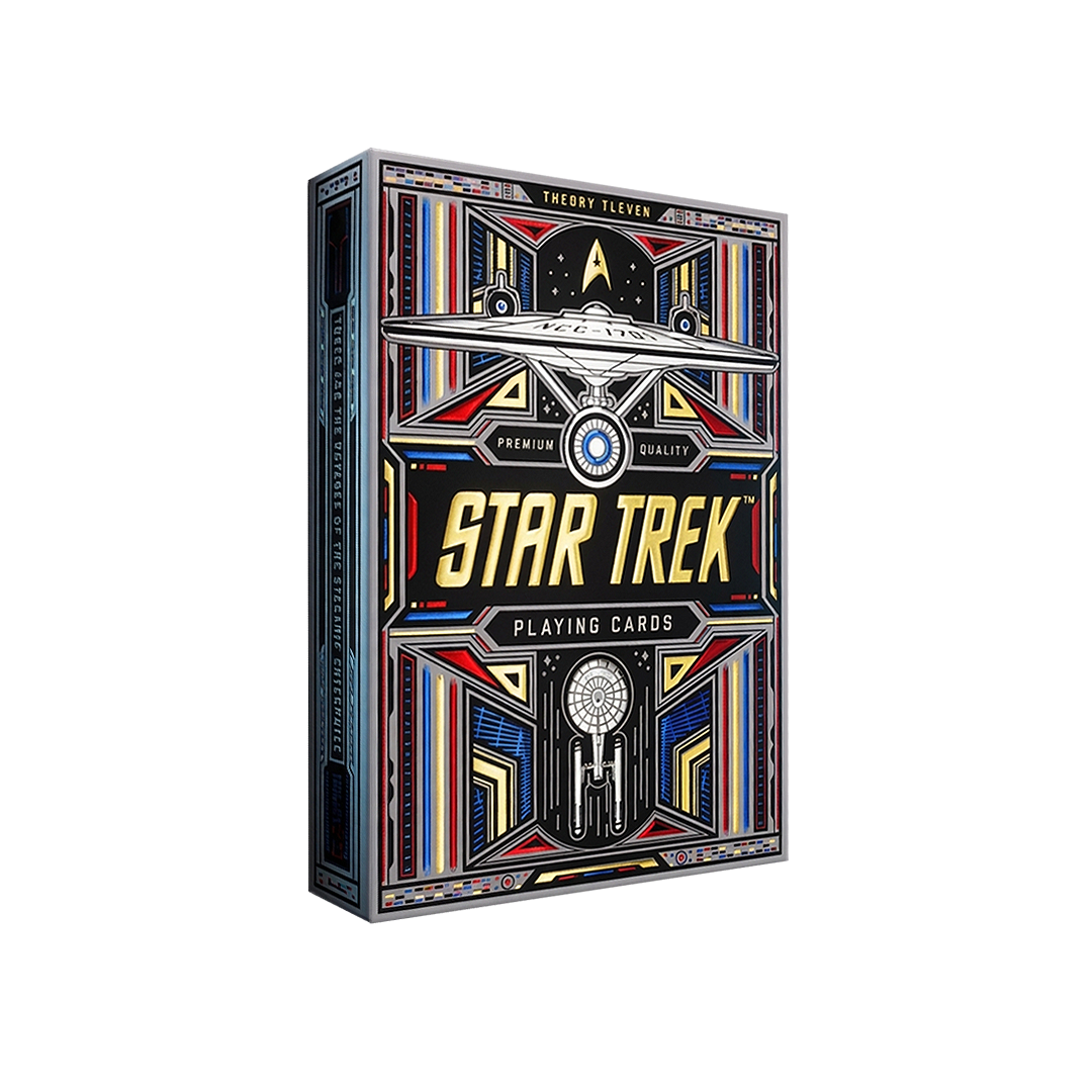 Star Trek Light Edition (White) Playing Cards by theory11