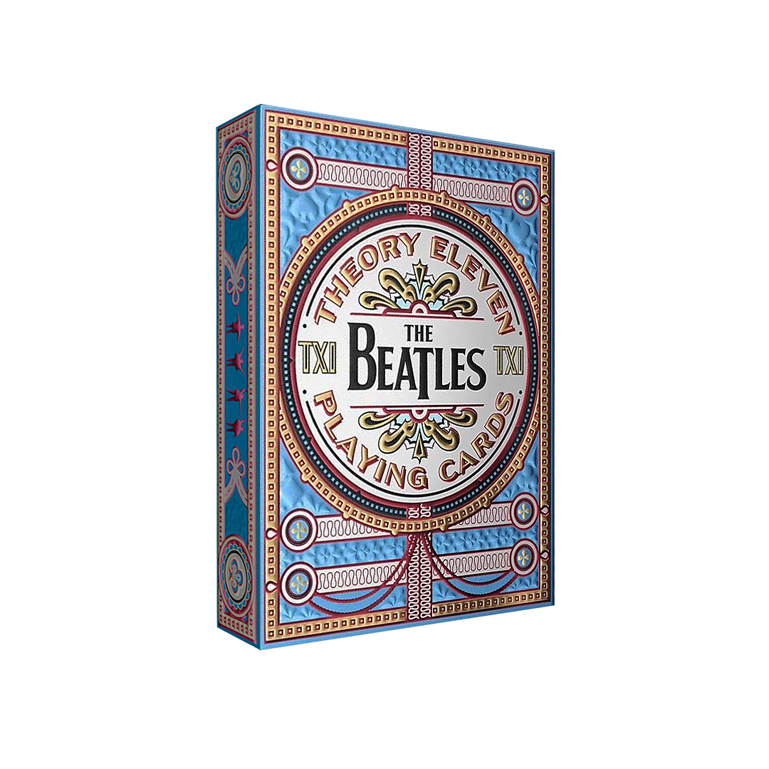 The Beatles (Blue) Playing Cards by theory11