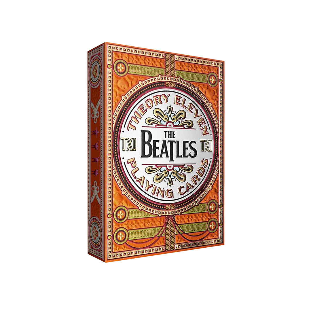 The Beatles (Orange) Playing Cards by theory11