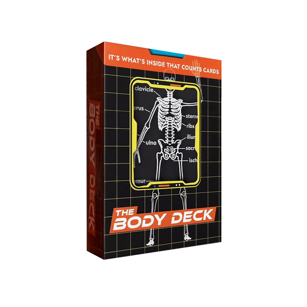 The Body Deck - The Human Anatomy Playing Cards – Collectible