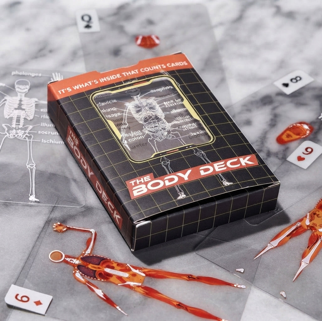 The Body Deck - The Human Anatomy Playing Cards – Collectible