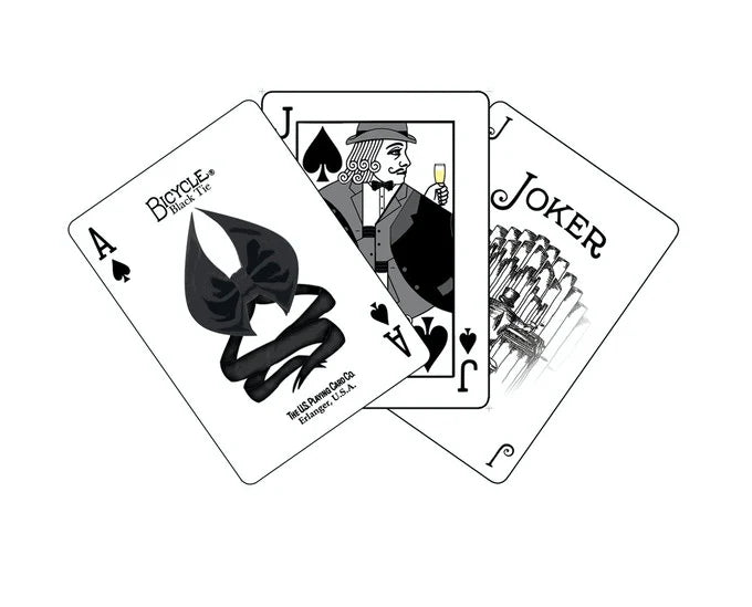 Bicycle Black Tie Playing Cards (Rare)