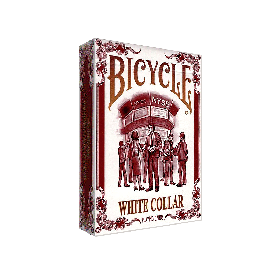Bicycle White Collar Playing Cards by Collectable Playing Cards