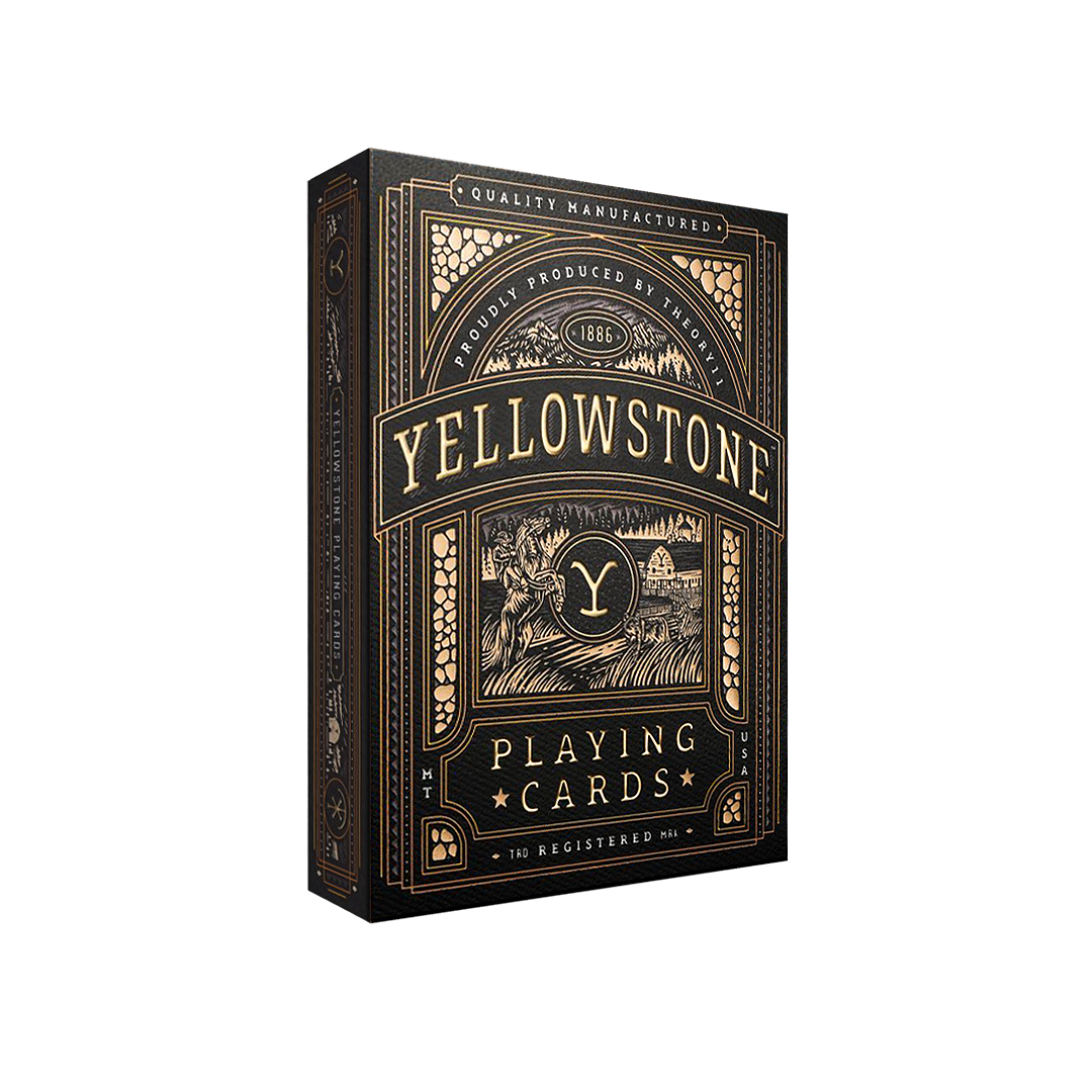 Yellowstone Playing Cards by theory11