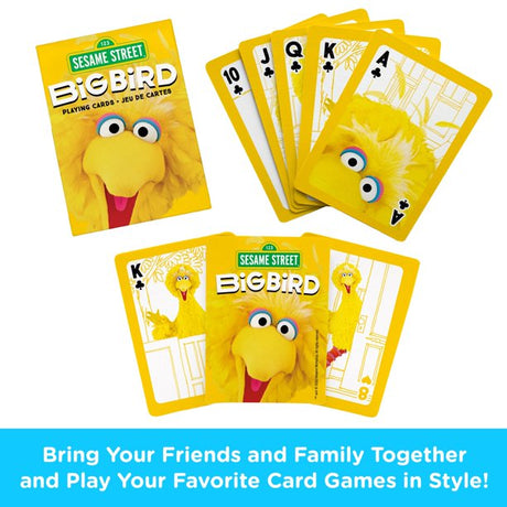 Sesame Street Big Bird Playing Cards