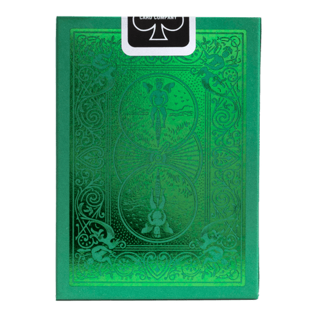 Bicycle Metalluxe Green 2022 Playing Cards