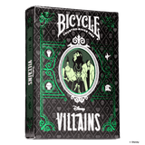 Bicycle Disney Villains Inspired Playing Cards - Green