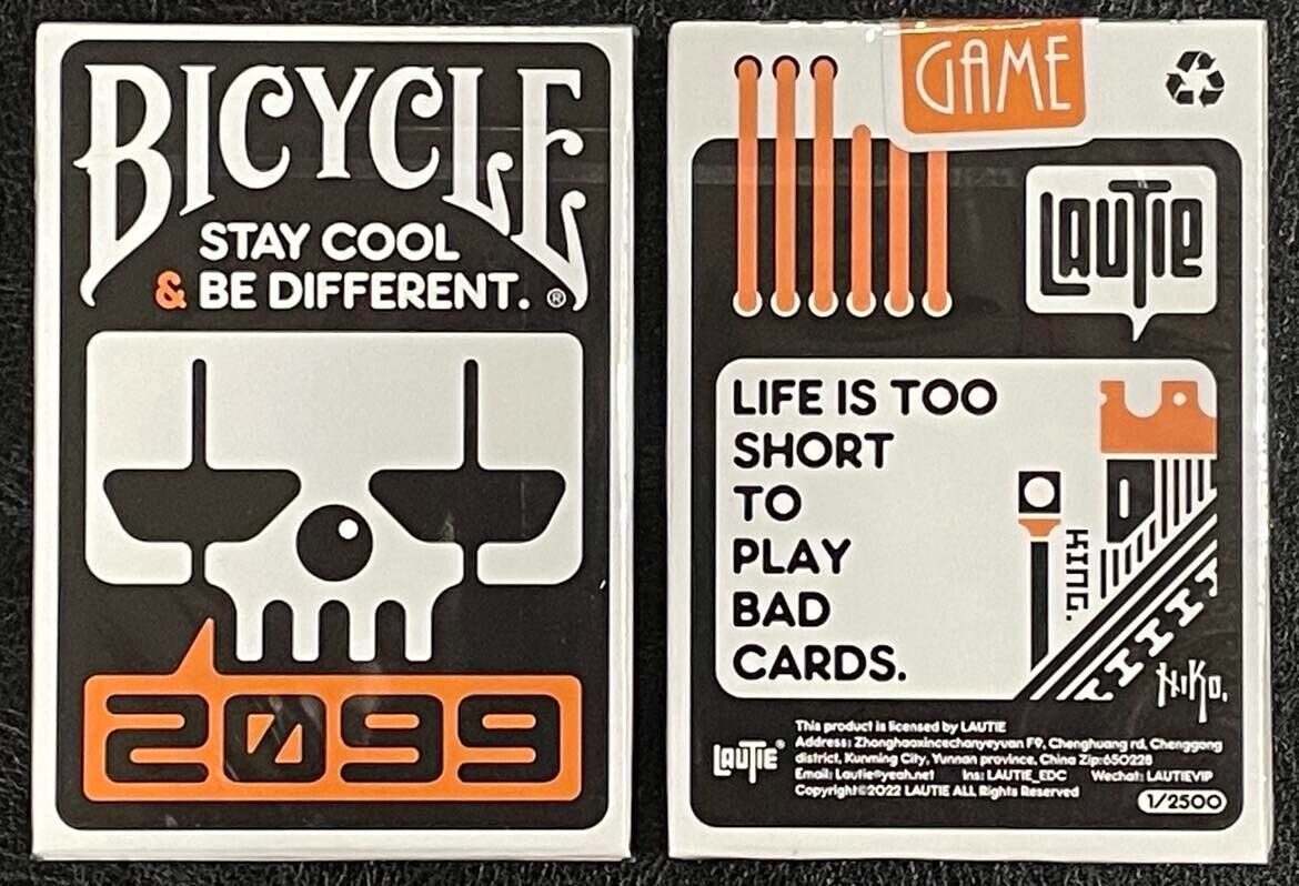 Bicycle Lautie 2099 Series Playing Cards