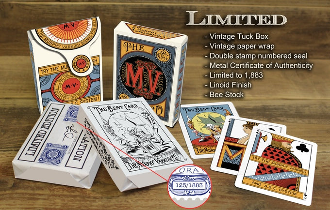 1883 Murphy Varnish Transformation Playing Cards Limited