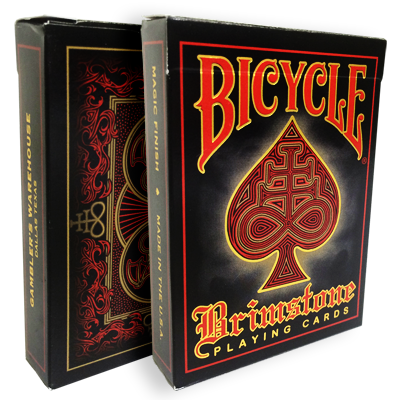 Bicycle Brimstone Deck (Red) by Gambler\'s Waerhouse