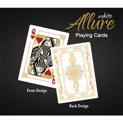 Bicycle Allure White Deck