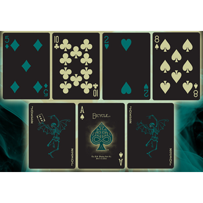 Bicycle Brimstone Deck (Aqua) by Gamblers Warehouse