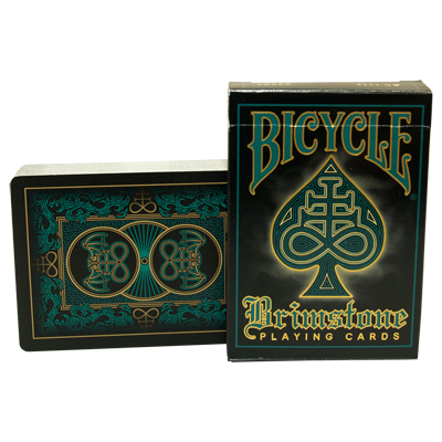 Bicycle Brimstone Deck (Aqua) by Gamblers Warehouse