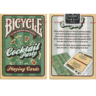 Tarjetas de cóctel de bicicletas de US Playing Card Co