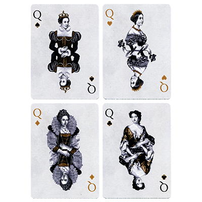 Naipes de la Monarquía Británica King Henry VII (Edición Limitada) de LUX Playing Cards